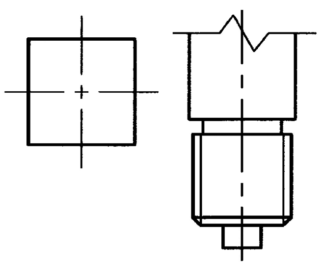 T（四角）